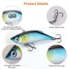 383Pcs Fishing Lures Tackle Box Bass Fishing Animated Lure Crankbaits