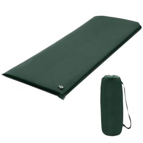 Hiking Outdoor Camping Lightweight Portable Sleeping Pad (Color: Green, type: Sleeping Pad)